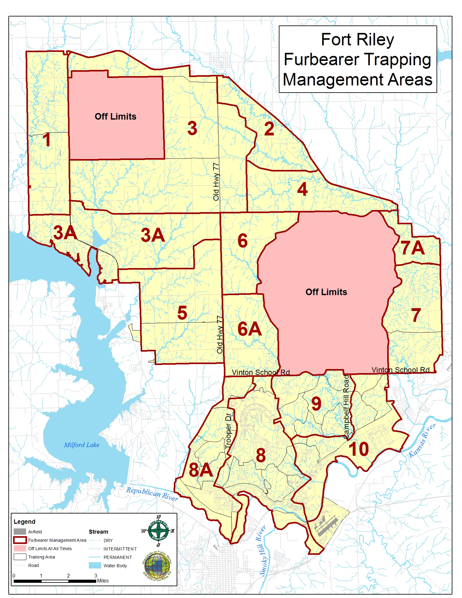 Maps Fort Riley iSportsman